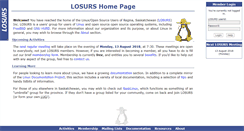 Desktop Screenshot of losurs.org