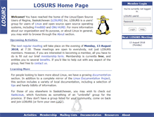 Tablet Screenshot of losurs.org